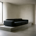 Rousaring™ Noir Haven Modular Lounge Sofa
