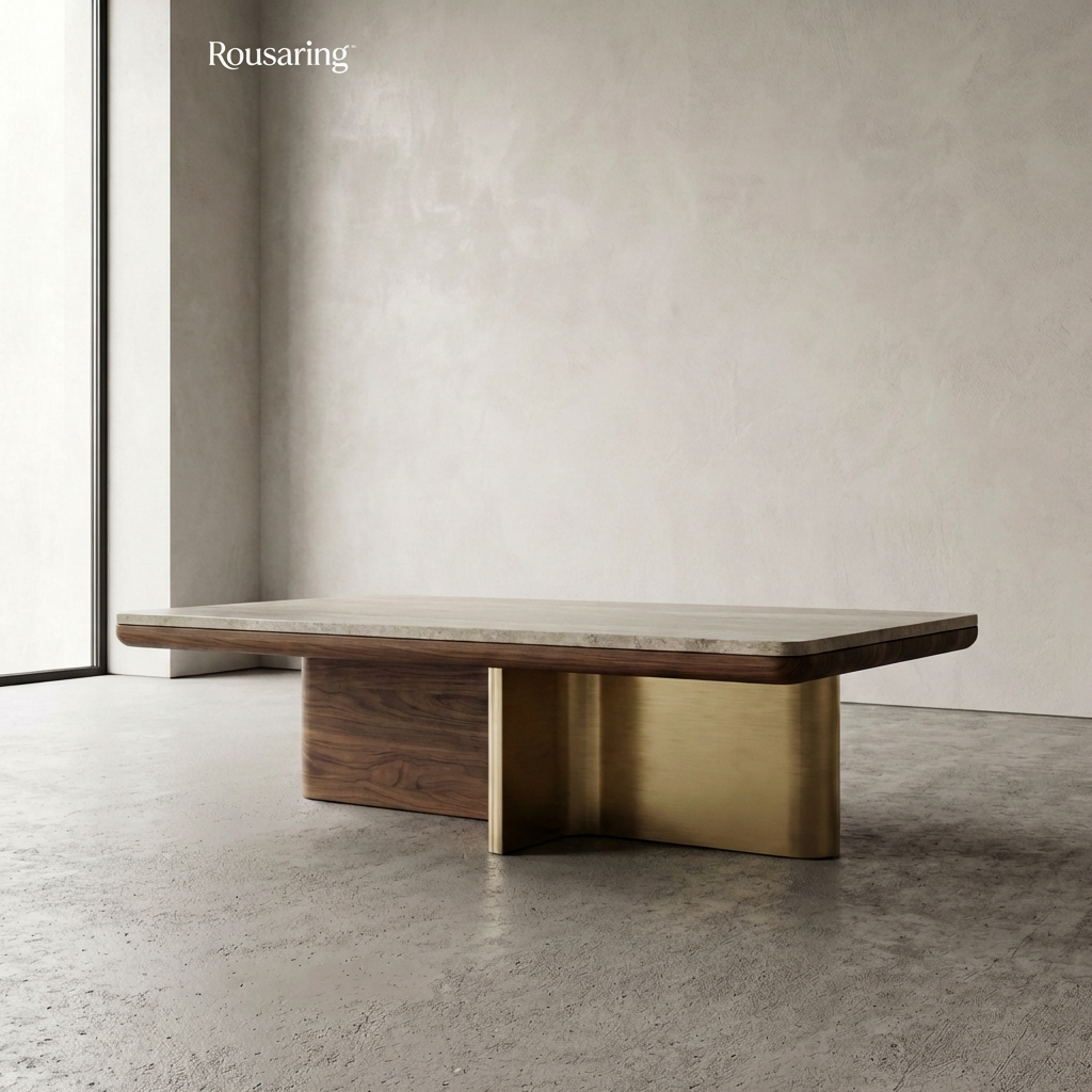 Rousaring™ Solenne Sculptural Coffee Table