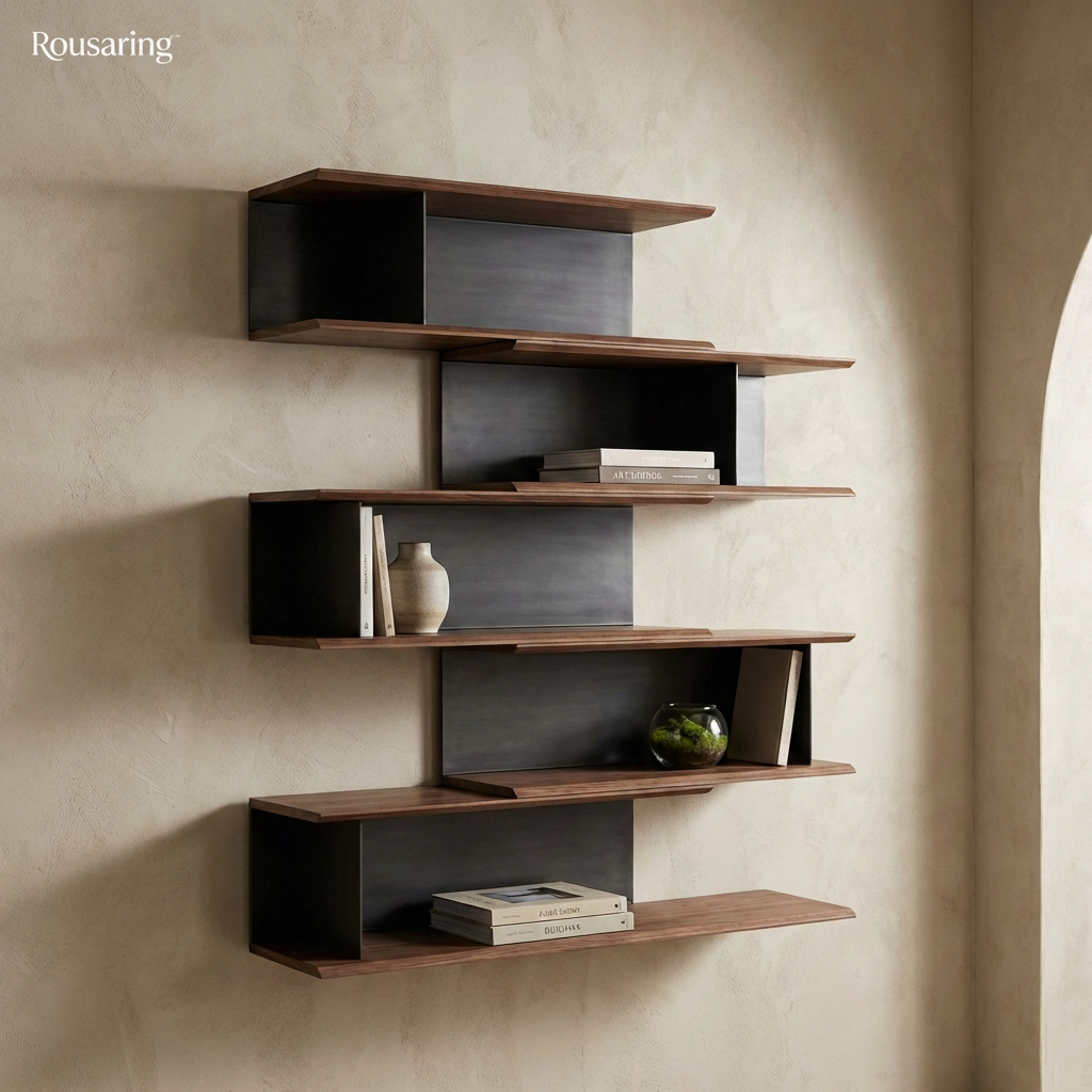 Rousaring™ Axis Floating Wall Shelf System