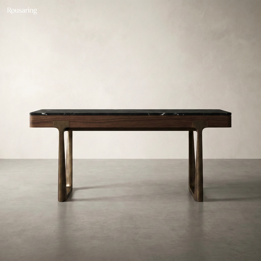 Rousaring™ Velmont Marble Top Dining Table